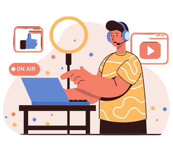 content creation banner